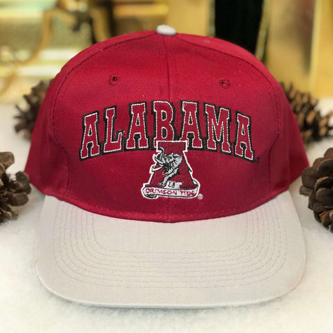 Vintage NCAA Alabama Crimson Tide Twill Snapback Hat