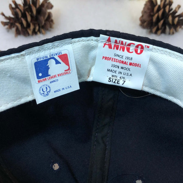 Vintage Deadstock NWT MLB Boston Braves Annco Wool Fitted Hat 7