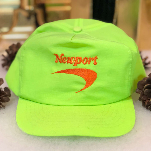 Vintage Newport Racing Cigarettes Nylon Snapback Hat