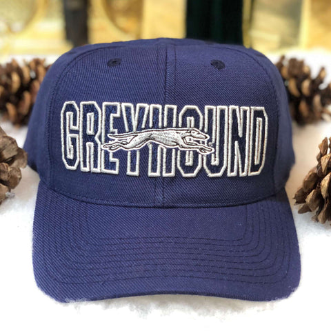 Vintage Greyhound Bus Captain Travel Wool Snapback Hat