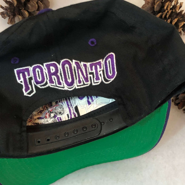 Vintage NBA Toronto Raptors The G Cap Wave Snapback Hat
