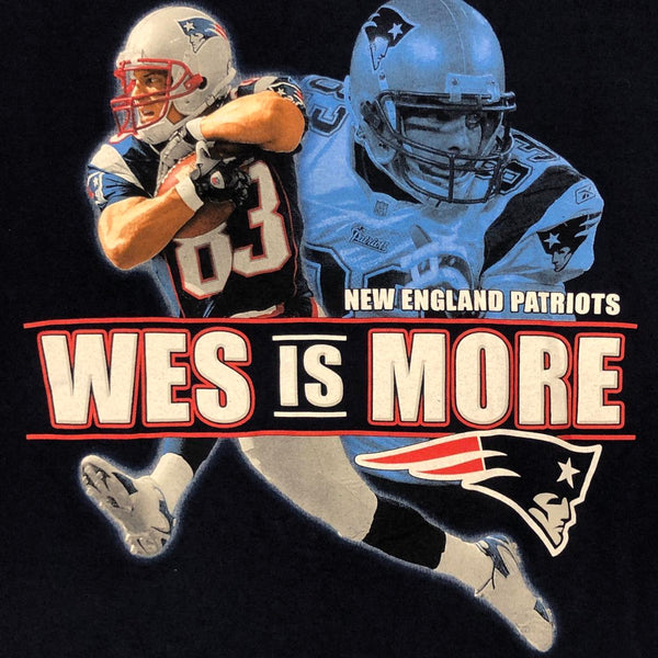 NFL New England Patriots Wes Welker "Wes Is More" Reebok T-Shirt (XL)