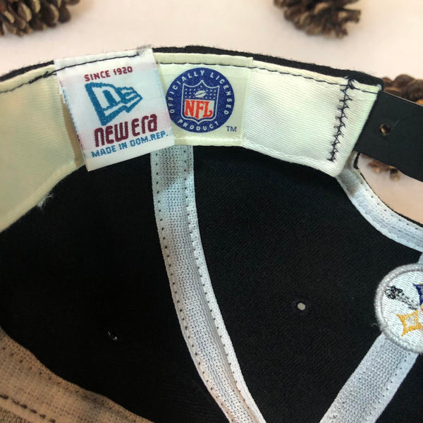 Vintage NFL Pittsburgh Steelers New Era Wool Snapback Hat