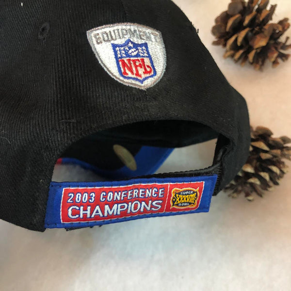 NFL New England Patriots 2003 AFC Champions Reebok Strapback Hat