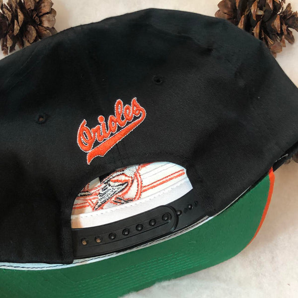 Vintage Deadstock NWT MLB Baltimore Orioles Annco Twill Snapback Hat