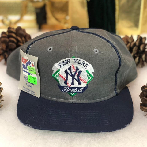 Vintage Deadstock NWT MLB New York Yankees The Game Nylon Snapback Hat