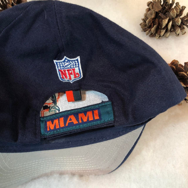 Vintage NFL Miami Dolphins Logo Athletic Strapback Hat