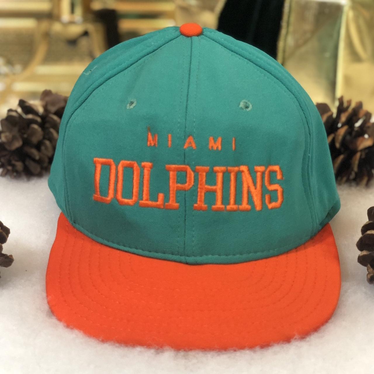 Vintage NFL Miami Dolphins AJD Snapback Hat