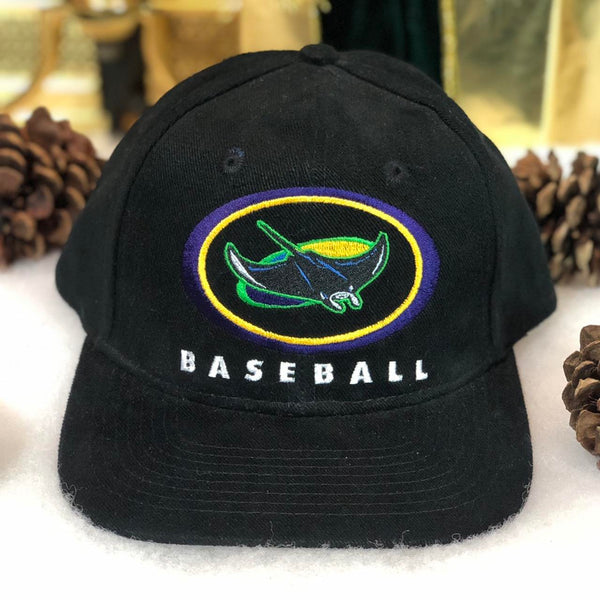 Vintage Deadstock NWOT MLB Tampa Bay Devil Rays Baseball Drew Pearson Snapback Hat