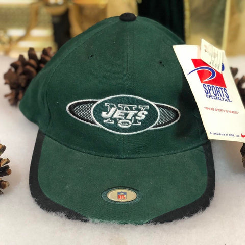 Vintage Deadstock NWT NFL New York Jets Sports Specialties Strapback Hat