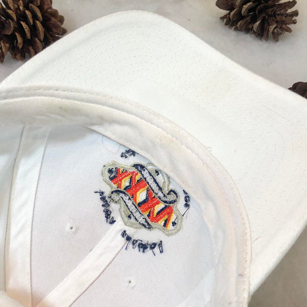Vintage NFL Super Bowl XXXV Ravens Giants Logo Athletic Snapback Hat
