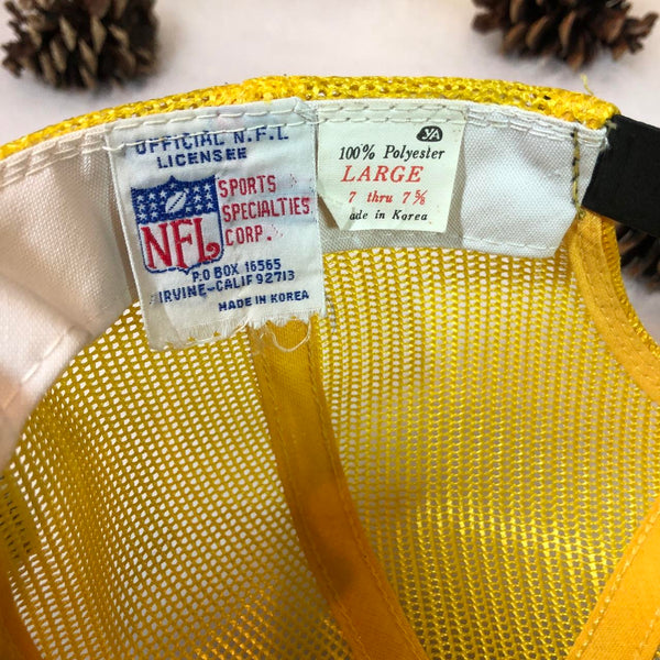 Vintage Deadstock NWT NFL Pittsburgh Steelers Sports Specialties Trucker Hat