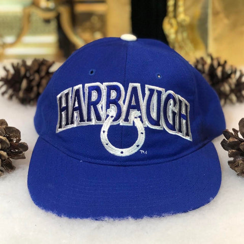 Vintage NFL Indianapolis Colts Jim Harbaugh Starter Wool Snapback Hat