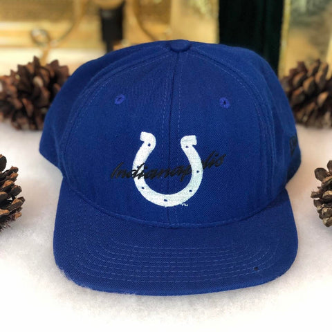 Vintage NFL Indianapolis Colts New Era Wool Snapback Hat