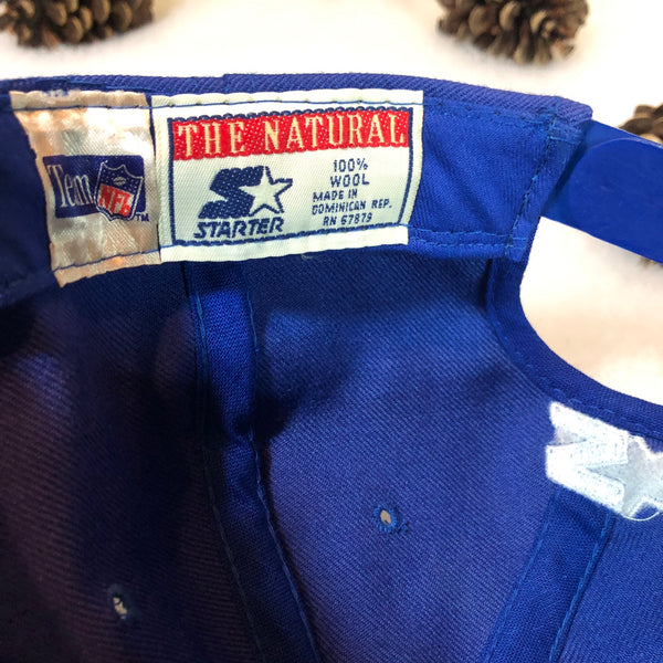 Vintage NFL Detroit Lions Starter Wool Arch Snapback Hat