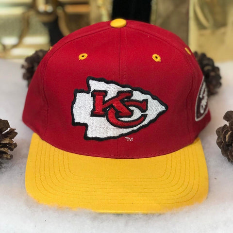 Vintage Deadstock NWOT NFL Kansas City Chiefs Twill Strapback Hat