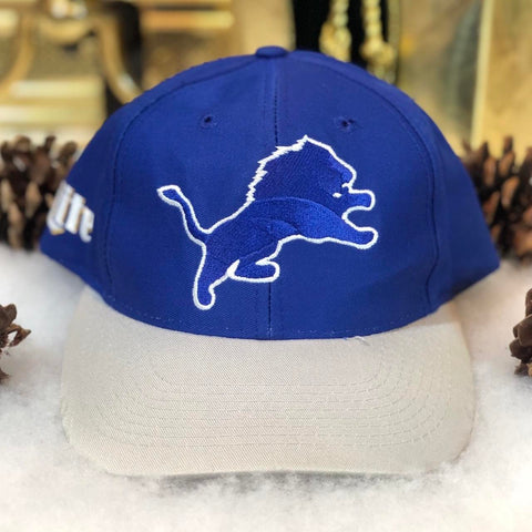Vintage NFL Detroit Lions Logo 7 Miller Lite Twill Snapback Hat