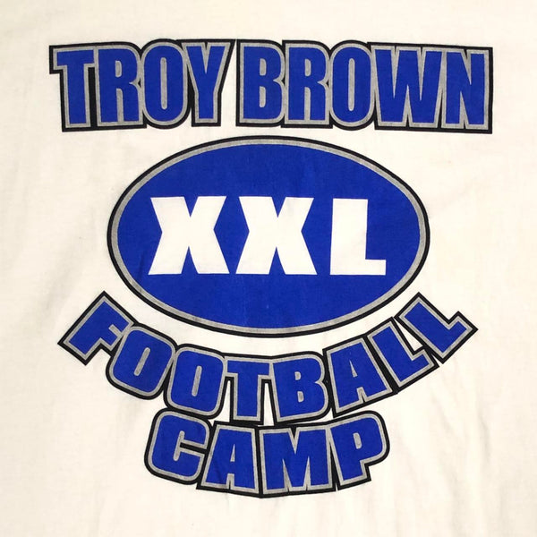NFL New England Patriots Troy Brown Football Camp T-Shirt (M)