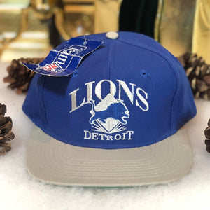 Vintage Deadstock NWT NFL Detroit Lions AJD Twill Snapback Hat
