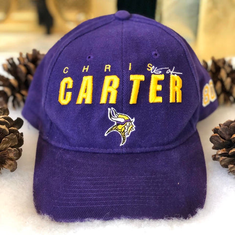 Vintage NFL Minnesota Vikings Chris Carter Strapback Hat