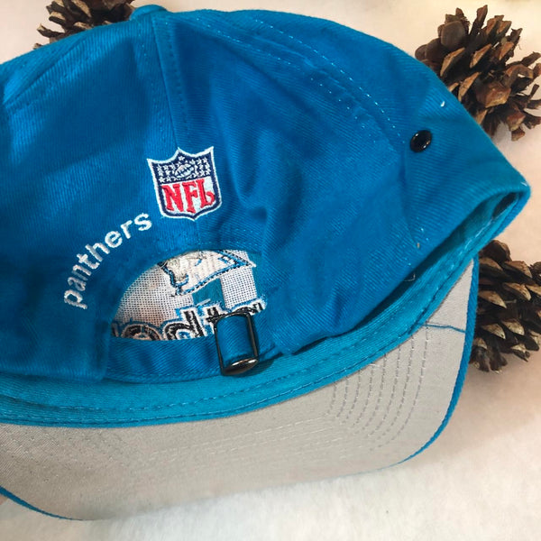 Vintage Deadstock NWT NFL Carolina Panthers Logo Athletic Strapback Hat