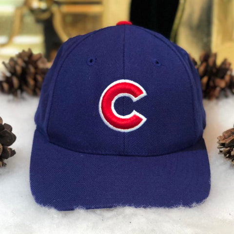 Vintage MLB Chicago Cubs Puma Wool Snapback Hat