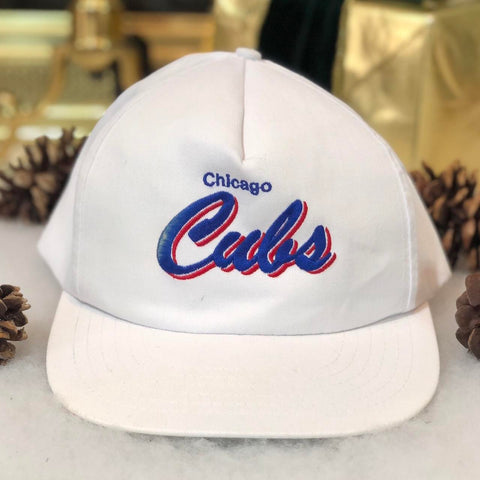 Vintage MLB Chicago Cubs Shell Twill Snapback Hat