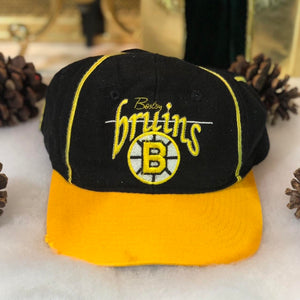 Vintage NHL Boston Bruins The Game Snapback Hat
