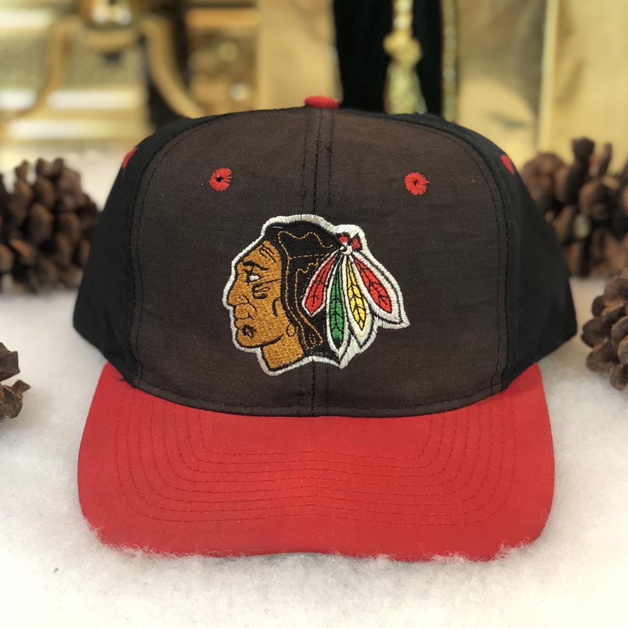 Vintage NHL Chicago Blackhawks Competitor Twill Snapback Hat