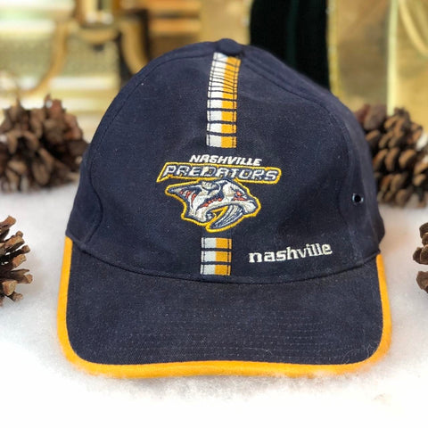 Vintage NHL Nashville Predators Logo Athletic Strapback Hat
