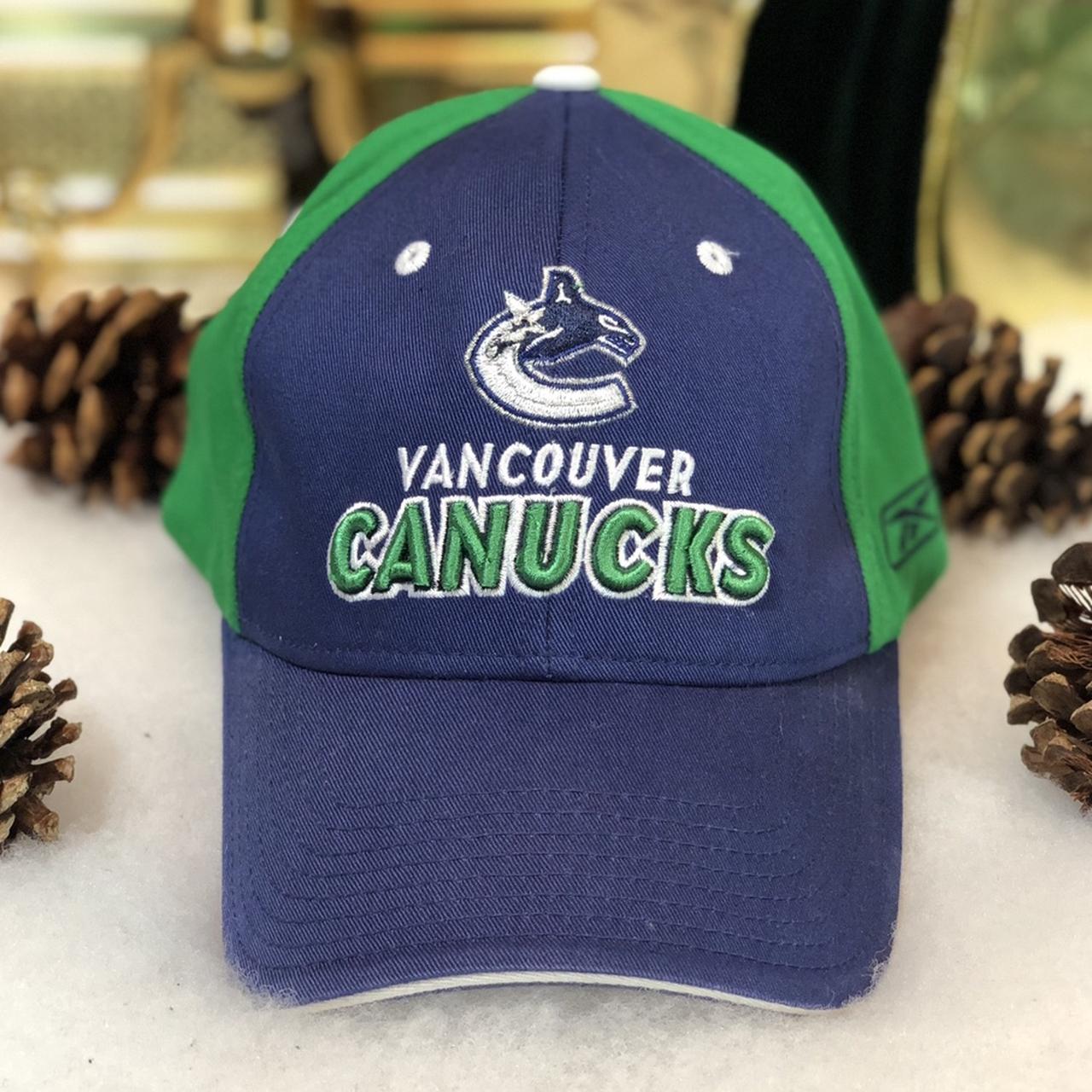 NWOT NHL Vancouver Canucks Reebok Strapback Hat