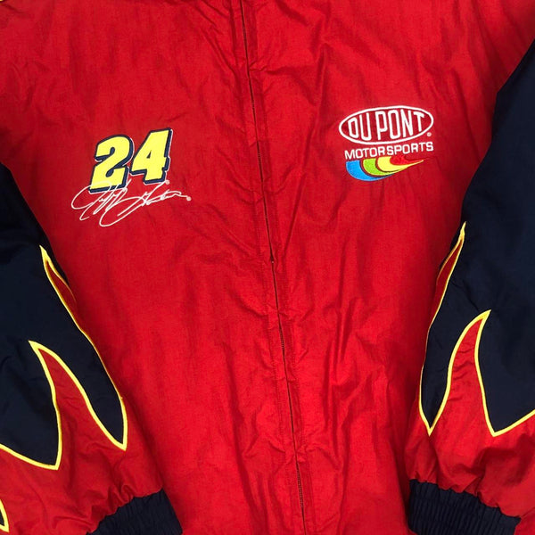 Vintage NASCAR Jeff Gordon Zip-Up Jacket (L)