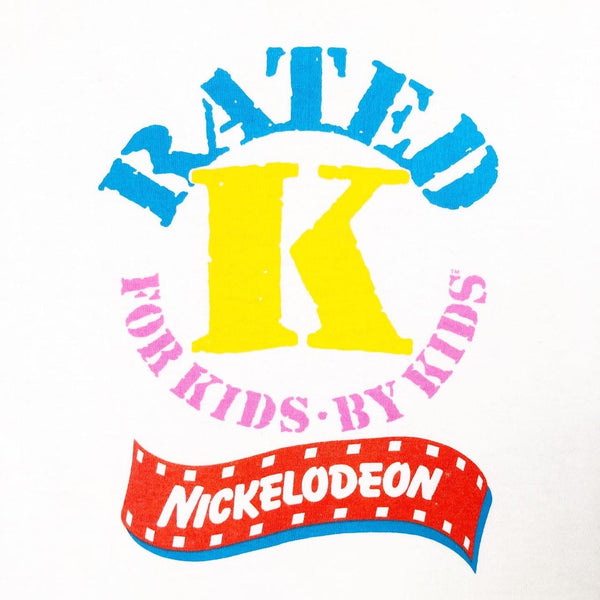 Vintage Nickelodeon Rated K "For Kids, By Kids" T-Shirt