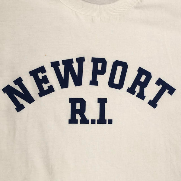 Vintage Newport Rhode Island Spellout T-Shirt (XL)