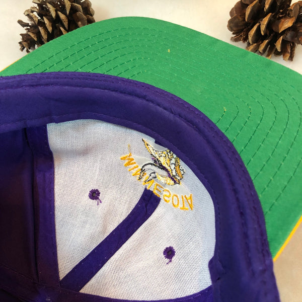 Vintage NFL Minnesota Vikings AJD Twill Snapback Hat