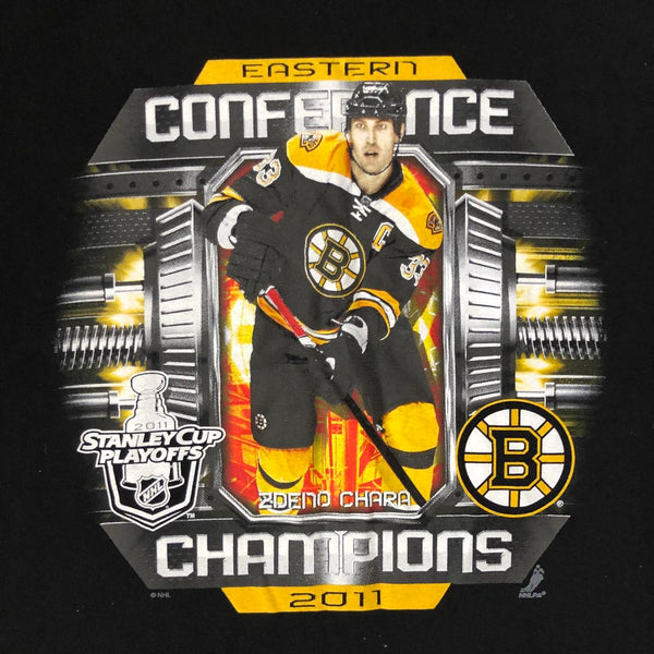 2011 NHL Zdeno Chara Boston Bruins Eastern Conference Champions T-Shirt (L)