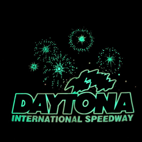 Vintage NASCAR Daytona International Speedway Glow-in-the-Dark T-Shirt (XL)