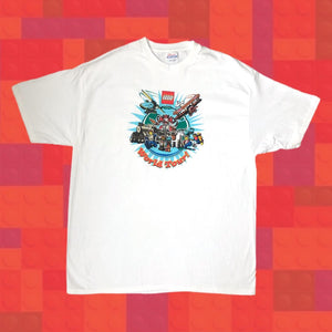 Vintage Deadstock NWOT 2001 LEGO World Tour T-Shirt (XL)
