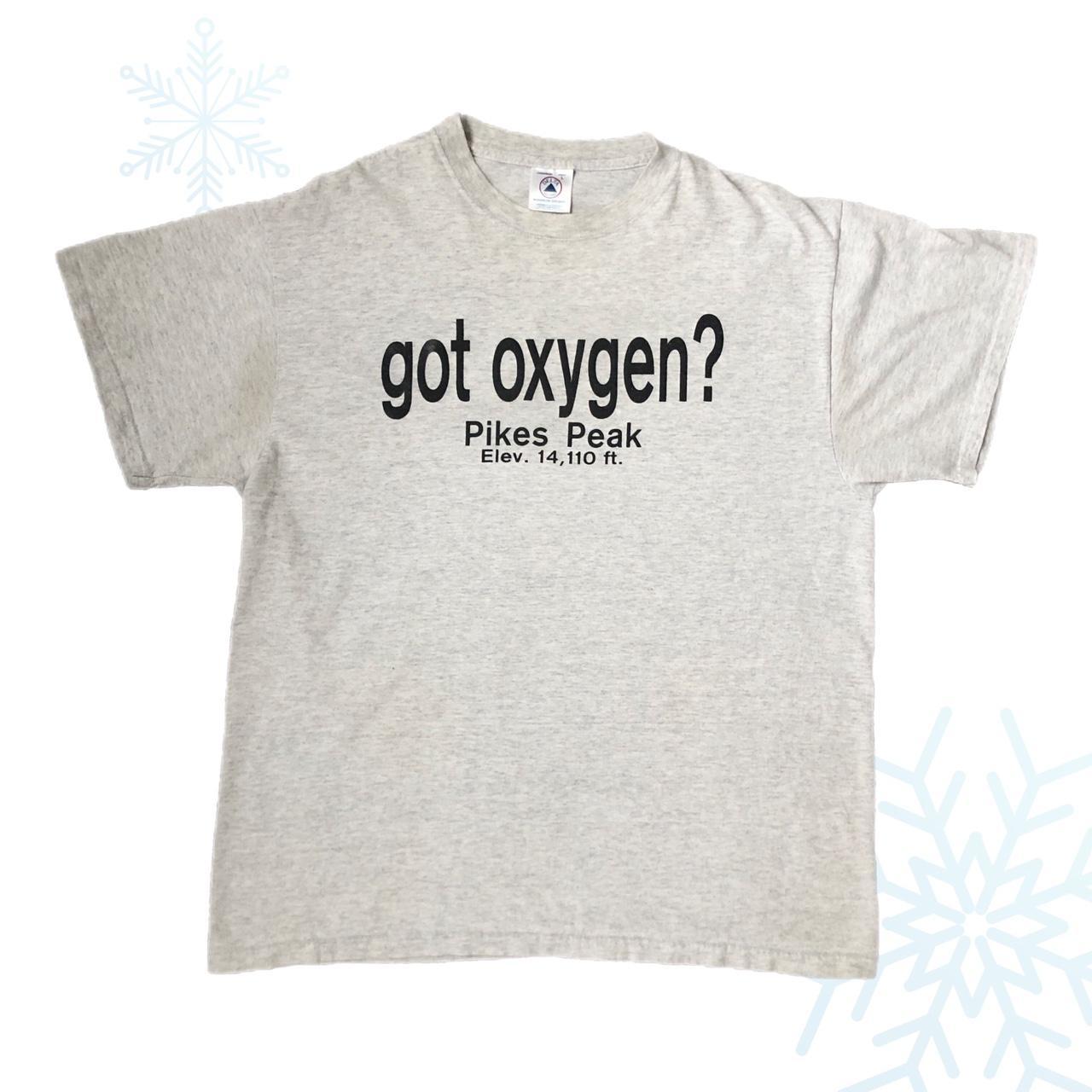 Vintage Pikes Peak "got oxygen?" T-Shirt (L)