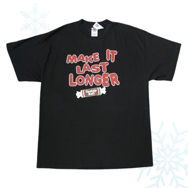 Deadstock NWT 2007 Tootsie Roll “Make it Last Longer” T-Shirt (XL)