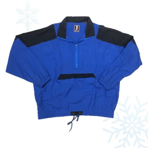 Vintage Jostens Half-Zip Windbreaker Jacket (L)