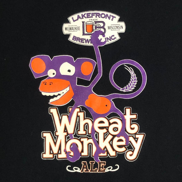 Vintage Wheat Monkey Ale Lakefront Brewing Milwaukee Wisconsin T-Shirt (XL)