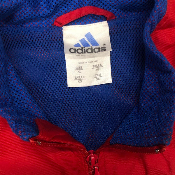 Vintage 2001 Boston Marathon Adidas Zip-Up Lightweight Windbreaker Jacket (XL)