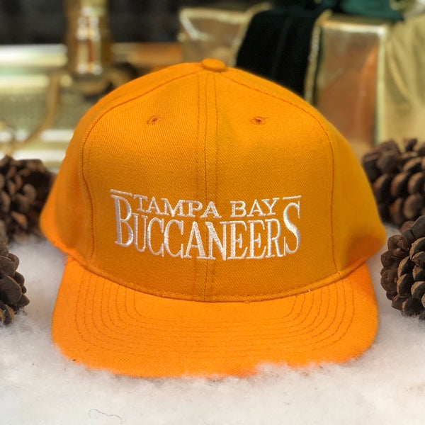 Vintage Deadstock NWOT NFL Tampa Bay Buccaneers Annco Wool Snapback Hat