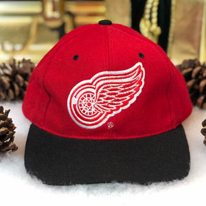 Vintage NHL Detroit Red Wings The G Cap Wool Snapback Hat