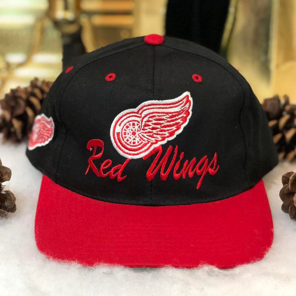 Vintage NHL Detroit Red Wings Twill Snapback Hat