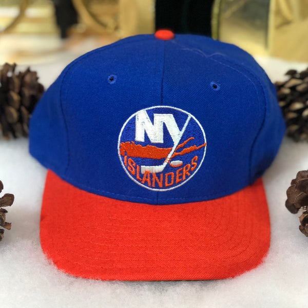 Vintage Deadstock NWOT NHL New York Islanders Universal Wool Snapback Hat