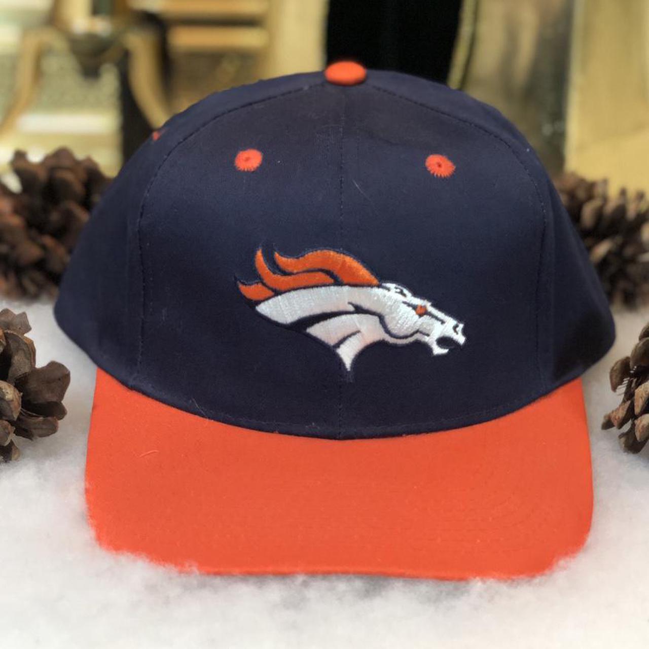 Vintage NFL Denver Broncos Logo 7 Twill Snapback Hat