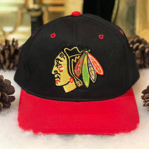 Vintage NHL Chicago Blackhawks Sports Specialties Twill Snapback Hat
