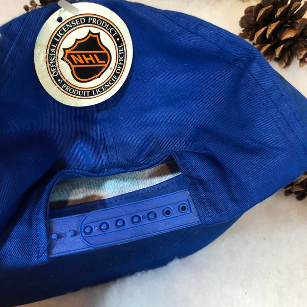 Vintage Deadstock NWT NHL Edmonton Oilers Universal Snapback Hat